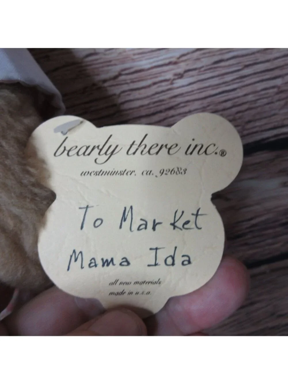Bearly There Jointed Teddy Bear by Linda Spiegel To Market Mama Ida - 18